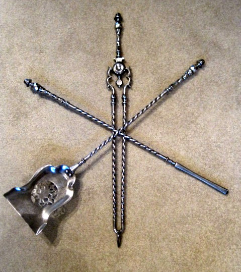 Set of Georgian Steel Fire ...