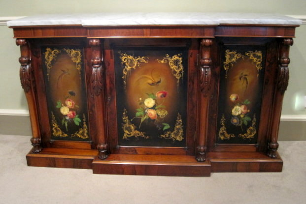 Late Regency Rosewood Side ...