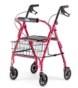 Value Four Wheel Rollator -...