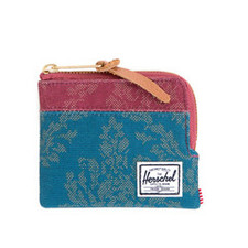 Herschell Supply Co Johnny Wallet Blue Damask Bag