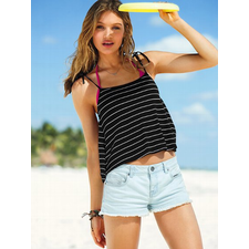 Dream Tees Tie Crop Top