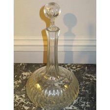 Late 19th Cent English Glass Decanter