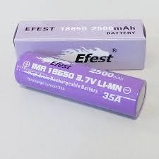 EFEST 18650 35A 2500 MAH FLAT TOP