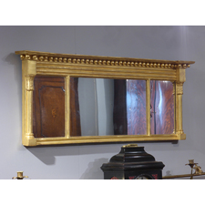 Small overmantel mirror