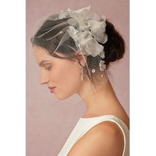 Nicolette Flower Blusher in Shoes & Accessories Veils at BHLDN