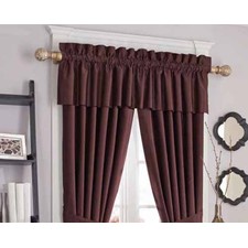 Coordinating Custom Valances Rod Pocket Crown