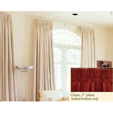 Coordinating Custom Parisian Pleat Valances Crown