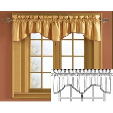 Custom Scalloped Valance Crown
