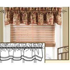 Custom Double Scalloped Valance Crown