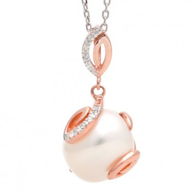 Silver Pearl Necklace