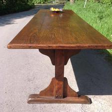 Antique trestle table 
