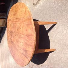 Antique oval table