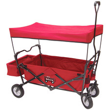 Folding Red Wagon