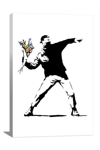 Street Art: Rage Flower Thr...