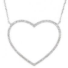 Diamond Heart Pendant