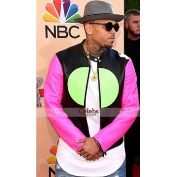 Chris Brown Stylish NBC Jac...