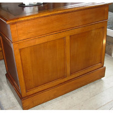 Vintage Oak Pedestal Desk