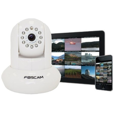 Amazon.com: Foscam FI8910W Pan & Tilt IP/Network Camera with Two-Way Audio and Night Vision (White): Electronics