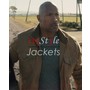 Dwayne Johnson Stylish Brown Jacket