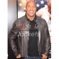Dwayne Johnson Smart Black Jacket