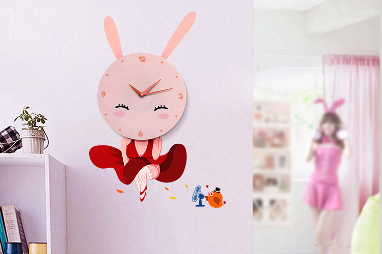 Bunny Wall Clock