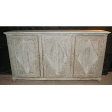 3 door painted enfilade