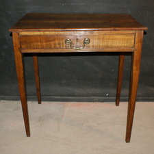 French 1 drawer side table