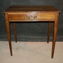 French 1 drawer side table