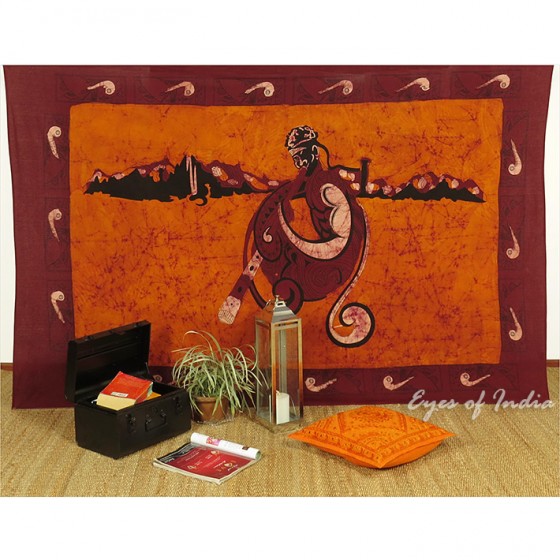 Small Batik Burgundy Didger...
