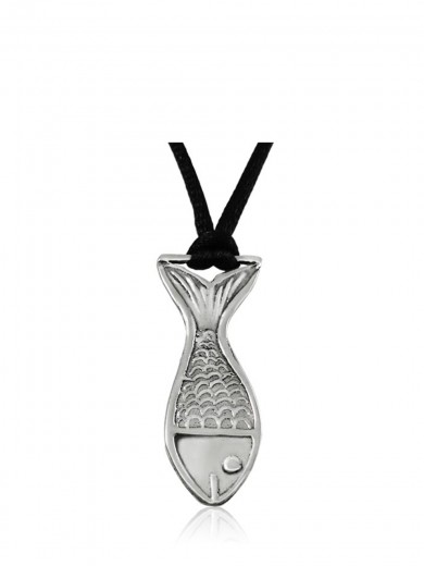 Fish with Relief, Silver Pe...