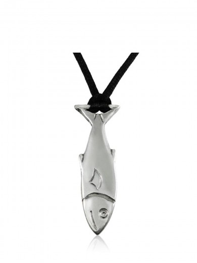 Fish, Silver Pendant