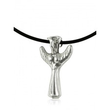 Female Figurine "Ψ" type, Siver Pendant