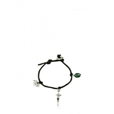 Bracelet with two ancient Cypriot Figurines, Silver