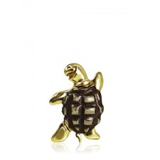 Turtle, Gold-plated Ring