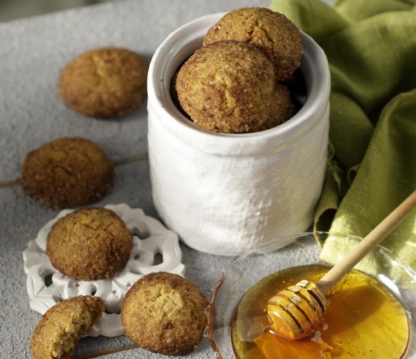 Biscuits with honey