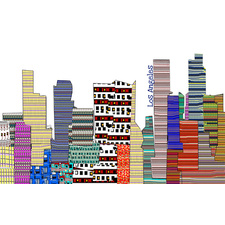 Los Angeles Canvas Print