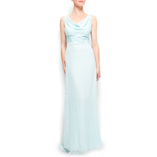 Silk cotton long dress