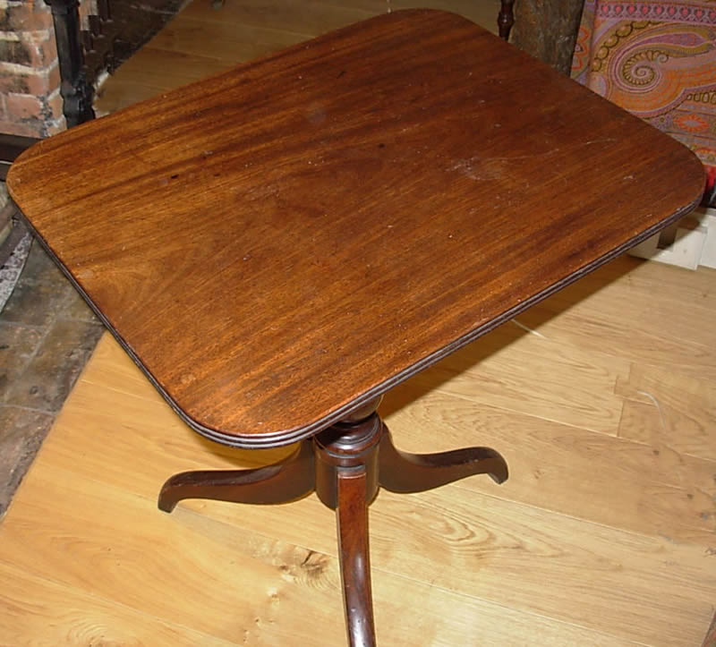George III mahogany rectang...