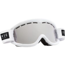 Gloss White Bronze/ Silver Chrome Goggles