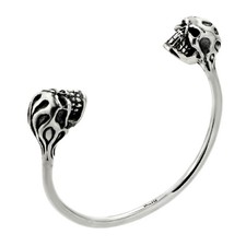 Sterling Silver BadAss Cuff Bracelet - Nino925