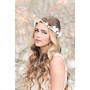 White Blossom Flower Crown