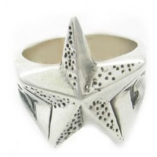 Sterling Silver Star Ring for Women