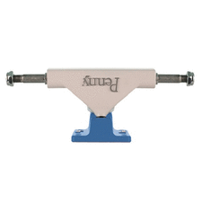 Penny 3" White/Blue LTD Longboard Skateboard Trucks (2 Trucks)