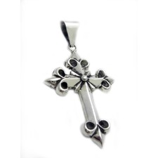 Sterling Silver Large Cross - Pendants - WOMEN - JEWELRY