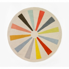 DwellStudio Pinwheel Round Rug