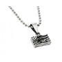 Sterling Silver American Biker Pendant For Women