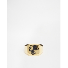 Gold Plated Sterling Silver Ring