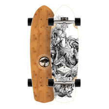 Arbor Bamboo Pocket Rocket 2015 Mini Longboard Deck (Deck Only)