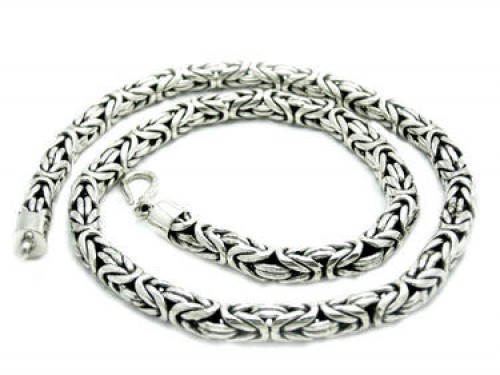 Square Bali Chain (6mm) Nec...