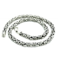 Square Bali Chain (6mm) Necklace for Men